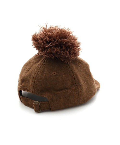 MAKE YOUR DAY（メイクユアデイ）の「梵天キャップ（キャップ・キッズ・ブラック/キャメル/ベージュ/カーキ・XS/S/M/L）」の18枚目の写真