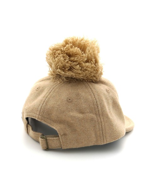 MAKE YOUR DAY（メイクユアデイ）の「梵天キャップ（キャップ・キッズ・ブラック/キャメル/ベージュ/カーキ・XS/S/M/L）」の16枚目の写真