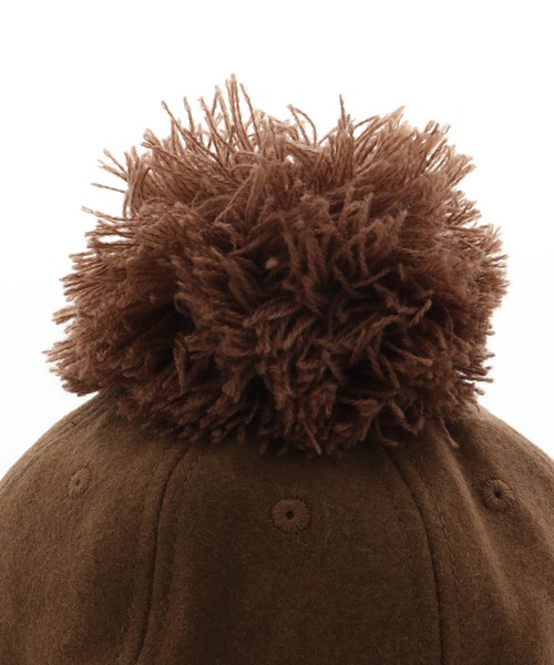 MAKE YOUR DAY（メイクユアデイ）の「梵天キャップ（キャップ・キッズ・ブラック/キャメル/ベージュ/カーキ・XS/S/M/L）」の20枚目の写真