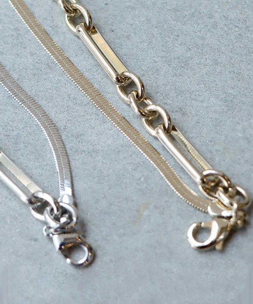 antiqua（アンティカ）の「2連スネークチェーンブレスレット（ブレスレット・レディース・ゴールド/シルバー・FREE）」の8枚目の写真