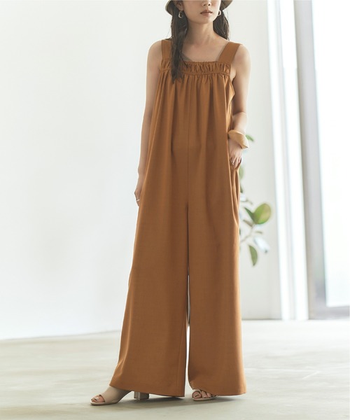 ﾘﾗｯｸｽｼﾙｴｯﾄｷﾞｬｻﾞｰｵｰﾙｲﾝﾜﾝ つなぎ オールインワン Titivate ティティベイト のファッション通販 Zozotown