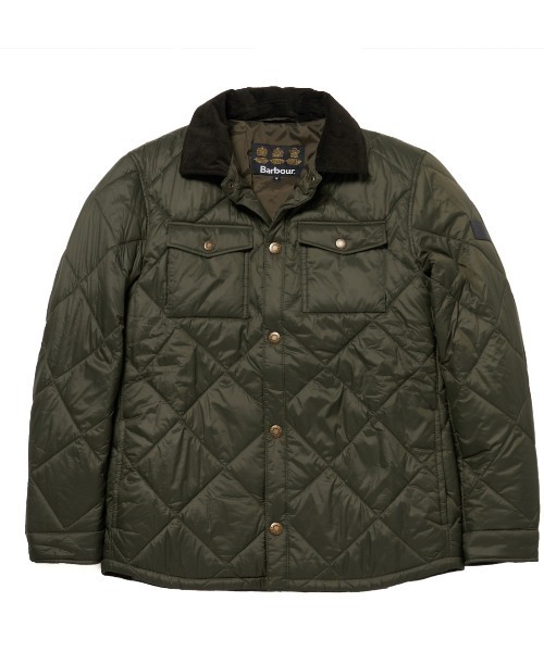 Barbour（バブアー）の「SHIRT QUILT（その他アウター・メンズ・ネイビー/オリーブ・S/M/L）」の2枚目の写真