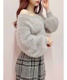 RESEXXY | シャギーニットカーディガン(カーディガン/ボレロ)