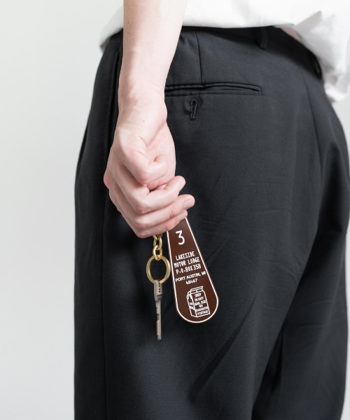 Rocky Monroe（ロッキーモンロー）の「日本製 アクリル アメリカ メールBOXオマージュ キーリング / キーチャーム（キーホルダー・メンズ・ブラウン/グリーン/レッド・ONESIZE）」の12枚目の写真