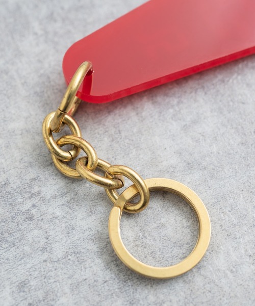 Rocky Monroe（ロッキーモンロー）の「日本製 アクリル アメリカ メールBOXオマージュ キーリング / キーチャーム（キーホルダー・メンズ・ブラウン/グリーン/レッド・ONESIZE）」の19枚目の写真