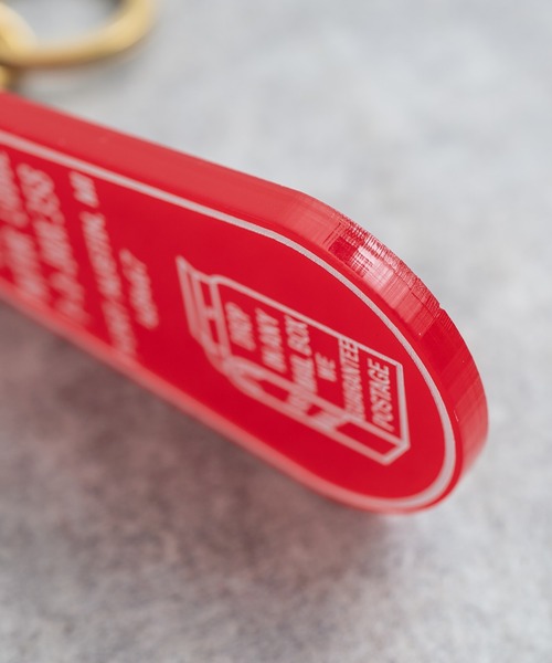 Rocky Monroe（ロッキーモンロー）の「日本製 アクリル アメリカ メールBOXオマージュ キーリング / キーチャーム（キーホルダー・メンズ・ブラウン/グリーン/レッド・ONESIZE）」の11枚目の写真