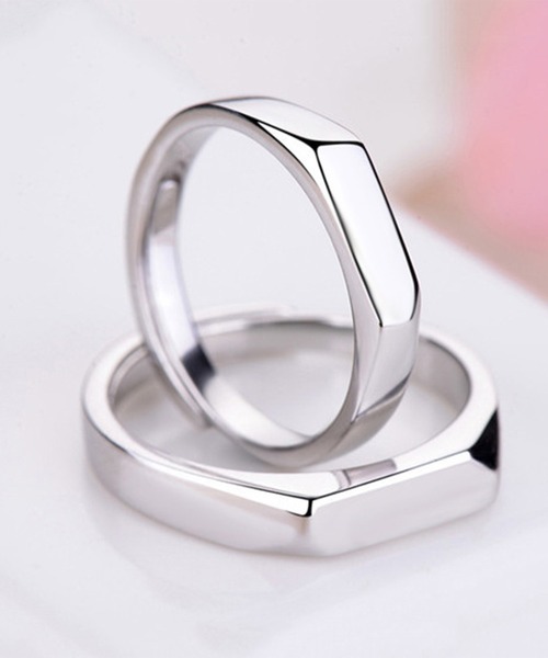 clarity blanc（クラリティーブラン）の「925シルバー ペアリング フリーサイズ 2個セット（リング・レディース・A/K/I/J/L/B/N/C/G/H/E/M/D・FREE）」の21枚目の写真