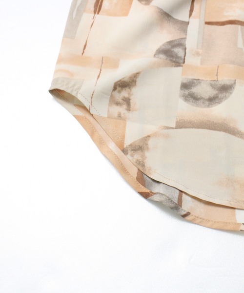 one way（ワンウェイ）の「【oneway】ボカシ柄シャツ（シャツ/ブラウス・レディース・ベージュ/ライトグレー・FREE）」の18枚目の写真