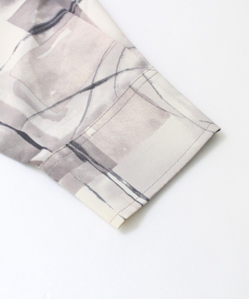 one way（ワンウェイ）の「【oneway】ボカシ柄シャツ（シャツ/ブラウス・レディース・ベージュ/ライトグレー・FREE）」の19枚目の写真