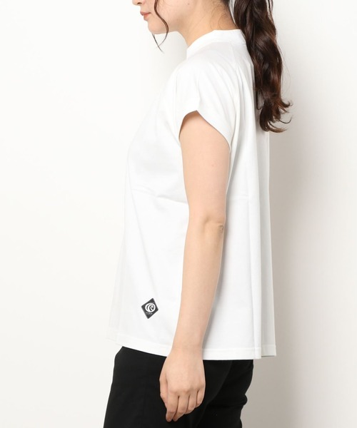 PIPING HOT FUTURE(パイピングホットフューチャー)の「MOCK NECK T-SHIRTS(Tシャツ/カットソー・レディース・ホワイト/ブラック/ブラウン・SMALL/MEDIUM/LARGE)」の16枚目の写真