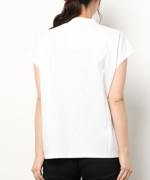 PIPING HOT FUTURE(パイピングホットフューチャー)の「MOCK NECK T-SHIRTS(Tシャツ/カットソー・レディース・ホワイト/ブラック/ブラウン・SMALL/MEDIUM/LARGE)」の15枚目の写真