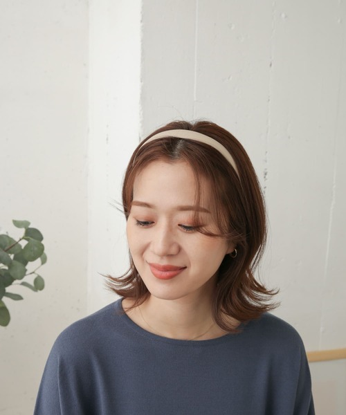 URBAN RESEARCH DOORS（アーバンリサーチドアーズ）の「スリムカチューシャ（カチューシャ・レディース・ブラック/ホワイト系その他・ONE）」の5枚目の写真