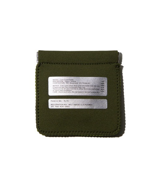 PUEBCO（プエブコ）の「COIN CARD HOLDER / コインカードホルダー（コインケース・レディース・グリーン系その他/イエロー系その他/オレンジ系その他・FREE）」の2枚目の写真