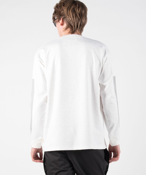 +phenix(プラスフェニックス)の「+phenix(プラスフェニックス) Stretch Pocket Tee(Tシャツ/カットソー・メンズ・ホワイト/ブラック/カーキ/ホワイト×グレー・S/M/L/XL/XXL)」の16枚目の写真