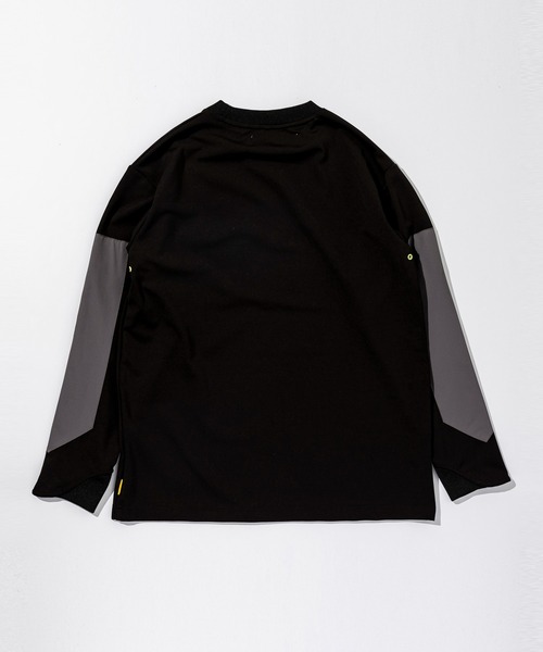 +phenix(プラスフェニックス)の「+phenix(プラスフェニックス) Stretch Pocket Tee(Tシャツ/カットソー・メンズ・ホワイト/ブラック/カーキ/ホワイト×グレー・S/M/L/XL/XXL)」の6枚目の写真