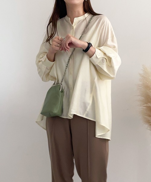 KOBE LETTUCE（コウベレタス）の「キルティングがま口ミニショルダーバッグ（ショルダーバッグ・レディース・ホワイト/ブラック/ベージュ/ミント・FREE）」の7枚目の写真