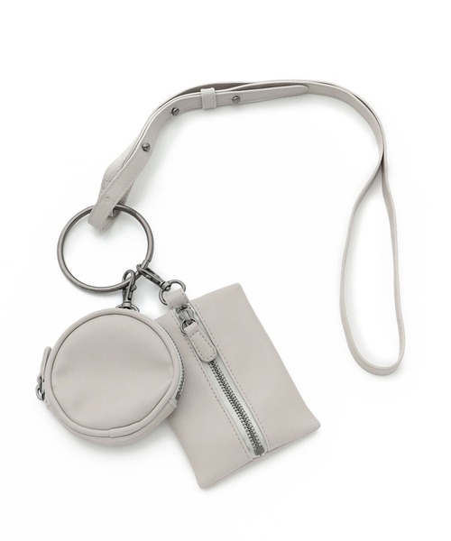 ReNorm（リノーム）の「マルチポーチリングショルダー（ショルダーバッグ・レディース・ブラック/グリーン/グレイッシュベージュ・フリー）」の3枚目の写真