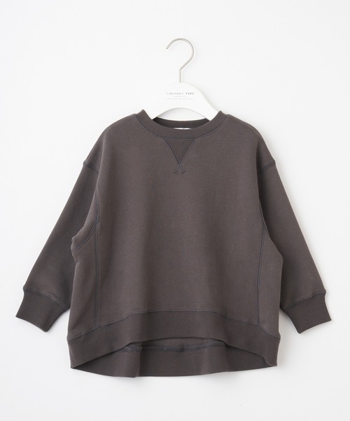 CIAOPANIC TYPY（チャオパニックティピー）の「【KIDS】【OSORO】スウェードライクスウェット（スウェット・キッズ・ホワイト系その他/チャコールグレー/ライトグレー/グリーン/レッド/オレンジ・SMALL/MEDIUM/LARGE/X-LARGE/XX-LARGE）」の9枚目の写真