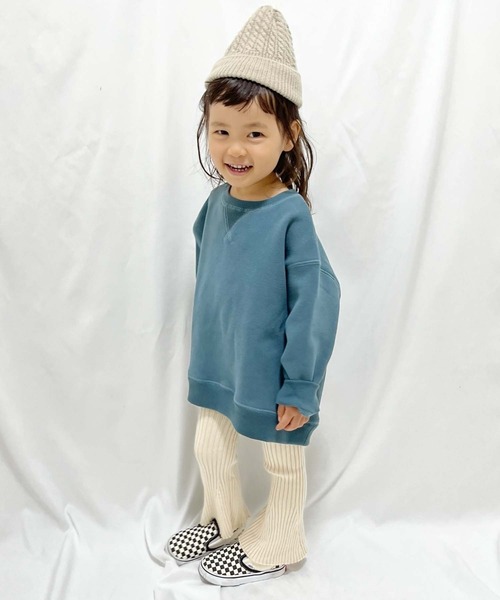 CIAOPANIC TYPY（チャオパニックティピー）の「【KIDS】【OSORO】スウェードライクスウェット（スウェット・キッズ・ホワイト系その他/チャコールグレー/ライトグレー/グリーン/レッド/オレンジ・SMALL/MEDIUM/LARGE/X-LARGE/XX-LARGE）」の22枚目の写真