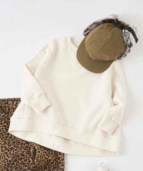 CIAOPANIC TYPY（チャオパニックティピー）の「【KIDS】【OSORO】スウェードライクスウェット（スウェット・キッズ・ホワイト系その他/チャコールグレー/ライトグレー/グリーン/レッド/オレンジ・SMALL/MEDIUM/LARGE/X-LARGE/XX-LARGE）」の18枚目の写真