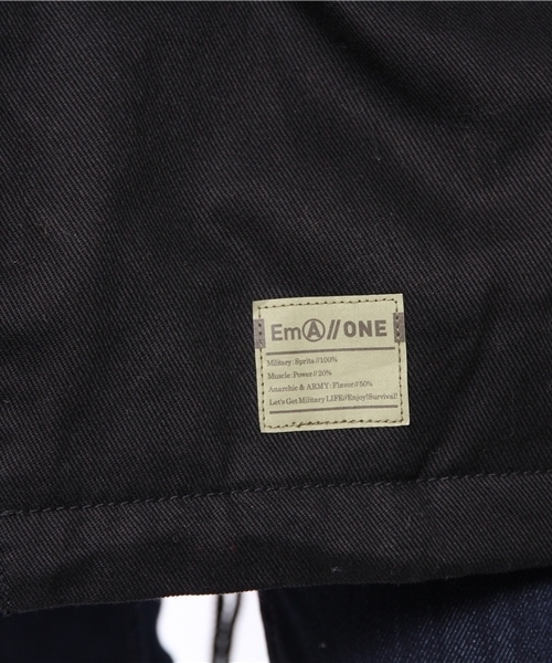WHO'S WHO gallery(フーズフーギャラリー)の「【Em@//ONE】モッズコート(モッズコート・メンズ・ブラック/カーキ・MEDIUM/LARGE)」の12枚目の写真