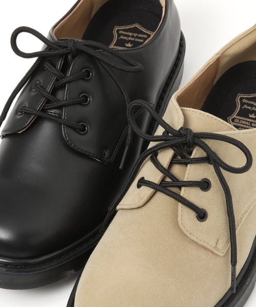 GLOBAL WORK（グローバルワーク）の「LUXTECHポストマンS/216098（ドレスシューズ・メンズ・ブラック/ベージュ・MEDIUM/LARGE）」の13枚目の写真