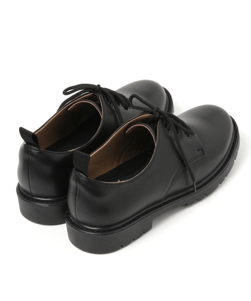 GLOBAL WORK（グローバルワーク）の「LUXTECHポストマンS/216098（ドレスシューズ・メンズ・ブラック/ベージュ・MEDIUM/LARGE）」の11枚目の写真