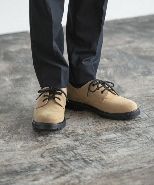 GLOBAL WORK（グローバルワーク）の「LUXTECHポストマンS/216098（ドレスシューズ・メンズ・ブラック/ベージュ・MEDIUM/LARGE）」の20枚目の写真