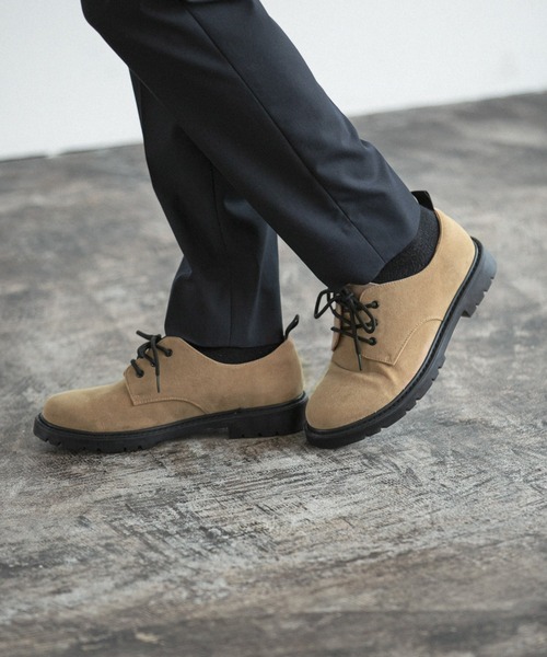 GLOBAL WORK（グローバルワーク）の「LUXTECHポストマンS/216098（ドレスシューズ・メンズ・ブラック/ベージュ・MEDIUM/LARGE）」の21枚目の写真