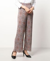 Grand PARK | オリエンタル柄　プリーツパンツ(その他パンツ)