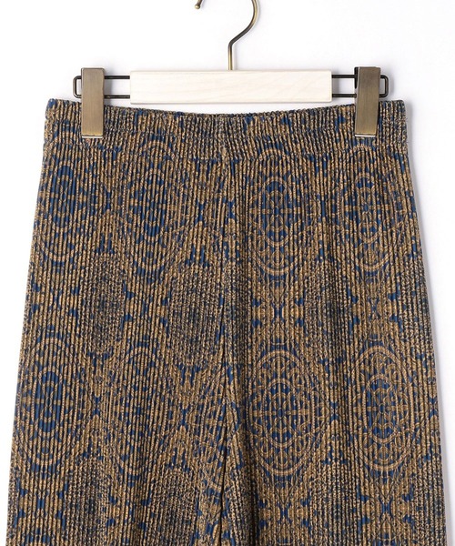 Grand PARK（グランドパーク）の「オリエンタル柄　プリーツパンツ（その他パンツ・レディース・ブラック系その他/ネイビー系/ブラウン系その他・FREE）」の15枚目の写真