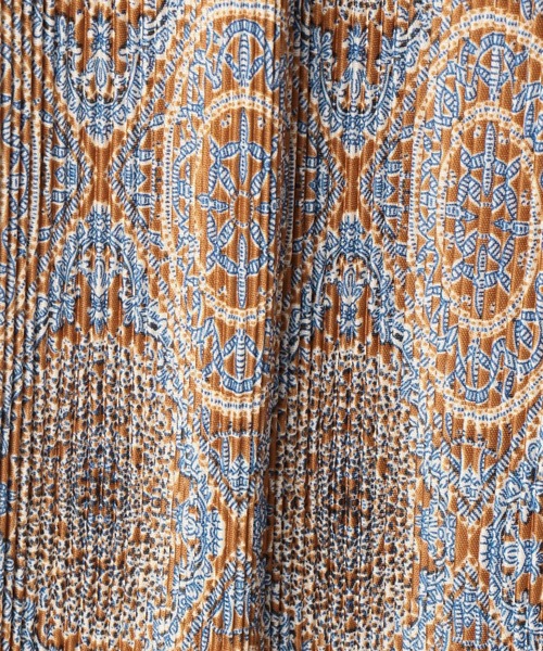 Grand PARK（グランドパーク）の「オリエンタル柄　プリーツパンツ（その他パンツ・レディース・ブラック系その他/ネイビー系/ブラウン系その他・FREE）」の13枚目の写真