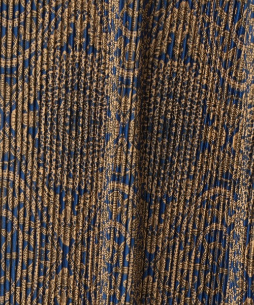 Grand PARK（グランドパーク）の「オリエンタル柄　プリーツパンツ（その他パンツ・レディース・ブラック系その他/ネイビー系/ブラウン系その他・FREE）」の11枚目の写真