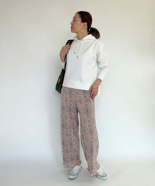 Grand PARK（グランドパーク）の「オリエンタル柄　プリーツパンツ（その他パンツ・レディース・ブラック系その他/ネイビー系/ブラウン系その他・FREE）」の10枚目の写真