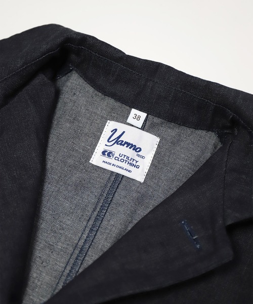 Yarmo（ヤーモ）の「[ Yarmo×OMNIGOD ] 別注 デニム ダスターコート（ステンカラーコート・レディース・ワンウォッシュ・M-L）」の18枚目の写真