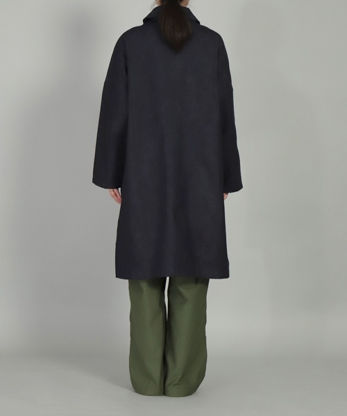 ◆美品◆YARMO（ヤーモ）デニム ポンチョコート　ネストローブ好きな方にも ◇美品◇YARMO（ヤーモ）デニム ポンチョコート ネストローブ
