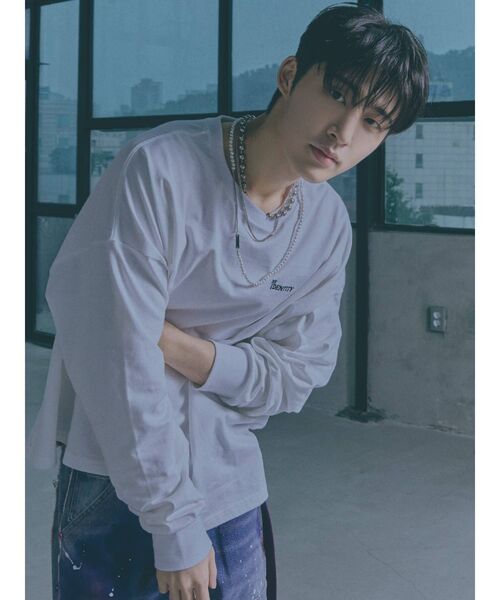 EVRIS（エヴリス）の「【B.I×EVRIS】コラボロンTEE（Tシャツ/カットソー・レディース・ホワイト/ブラック・FREE）」の11枚目の写真