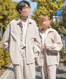 PairPair | コーデュロイオーバーシャツ/セットアップ対応(ユニセックス)(シャツ/ブラウス)