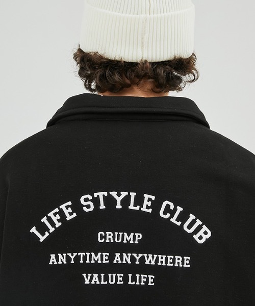 crump(クランプ)の「【crump 】ライフスタイルクラブ カラースウェットシャツ(スウェット・レディース・ブラック/グレー・MEDIUM/LARGE/X-LARGE)」の6枚目の写真