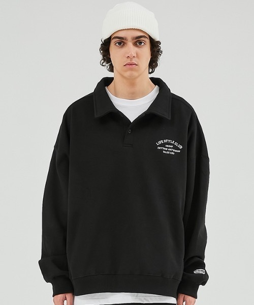 crump(クランプ)の「【crump 】ライフスタイルクラブ カラースウェットシャツ(スウェット・レディース・ブラック/グレー・MEDIUM/LARGE/X-LARGE)」の4枚目の写真