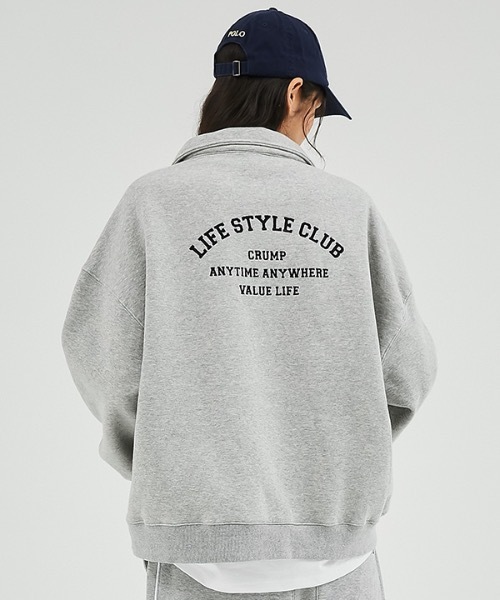 crump(クランプ)の「【crump 】ライフスタイルクラブ カラースウェットシャツ(スウェット・レディース・ブラック/グレー・MEDIUM/LARGE/X-LARGE)」の5枚目の写真