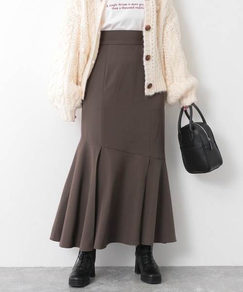 Heather(ヘザー)の「スソデザインフレアスカート 256542(スカート・レディース・ブラック/ブラウン/グリーン・FREE)」の16枚目の写真