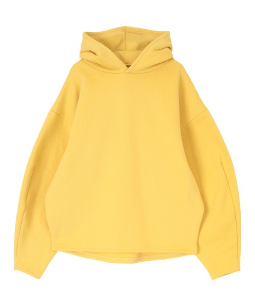 titivate（ティティベイト）の「裏起毛プルオーバーパーカー（パーカー・レディース・ブラウン/オフホワイト/イエロー/チャコール・S/M）」の14枚目の写真