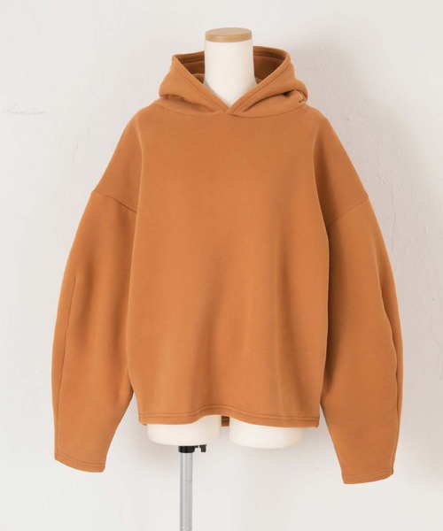 titivate（ティティベイト）の「裏起毛プルオーバーパーカー（パーカー・レディース・ブラウン/オフホワイト/イエロー/チャコール・S/M）」の18枚目の写真