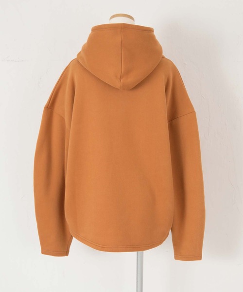 titivate（ティティベイト）の「裏起毛プルオーバーパーカー（パーカー・レディース・ブラウン/オフホワイト/イエロー/チャコール・S/M）」の10枚目の写真