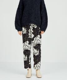 BRACTMENT | <BRACTMENT(ブラクトメント)>BM アブストラクト プリント プレストパンツ(その他パンツ)