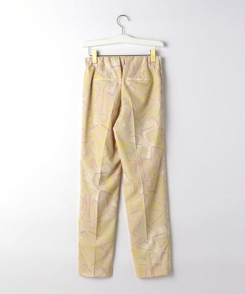 BRACTMENT(ブラクトメント)の「<BRACTMENT(ブラクトメント)>BM アブストラクト プリント プレストパンツ(その他パンツ・レディース・ブラック/ベージュ・38/36)」の3枚目の写真