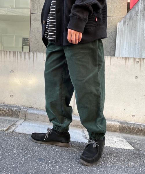 WHO'S WHO gallery(フーズフーギャラリー)の「COOPER FACTコーデュロイトラックパンツ(その他パンツ・メンズ・ブラック/ベージュ/ネイビー/グリーン・FREE)」の4枚目の写真