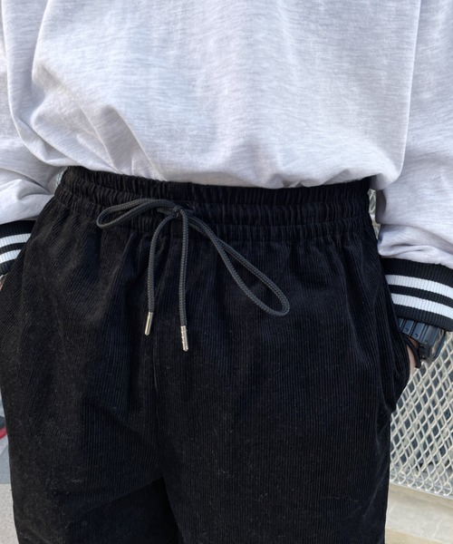 WHO'S WHO gallery(フーズフーギャラリー)の「COOPER FACTコーデュロイトラックパンツ(その他パンツ・メンズ・ブラック/ベージュ/ネイビー/グリーン・FREE)」の6枚目の写真
