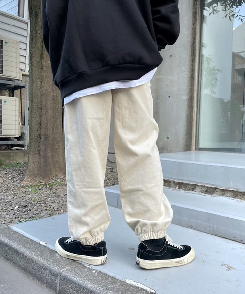 WHO'S WHO gallery(フーズフーギャラリー)の「COOPER FACTコーデュロイトラックパンツ(その他パンツ・メンズ・ブラック/ベージュ/ネイビー/グリーン・FREE)」の13枚目の写真